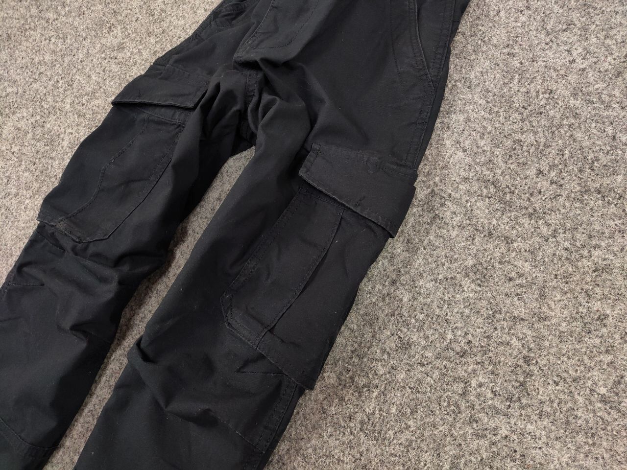 Japanese Brand Vintage 90's Japanese Cargo Black Pants Travis Scott Style Size US 34 / EU 50 - 5 Thumbnail