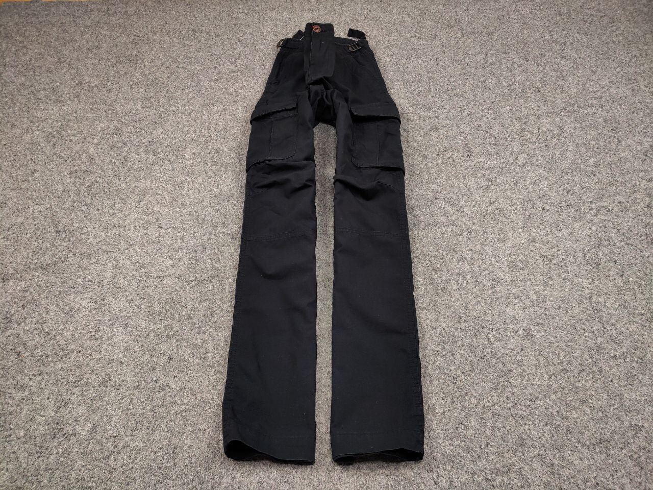 Japanese Brand Vintage 90's Japanese Cargo Black Pants Travis Scott Style Size US 34 / EU 50 - 2 Thumbnail