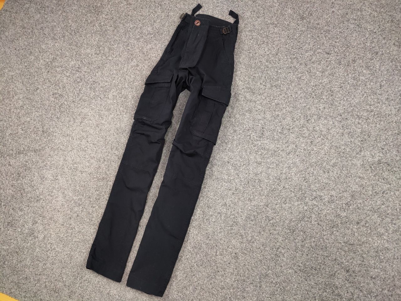 Japanese Brand Vintage 90's Japanese Cargo Black Pants Travis Scott Style Size US 34 / EU 50 - 3 Thumbnail