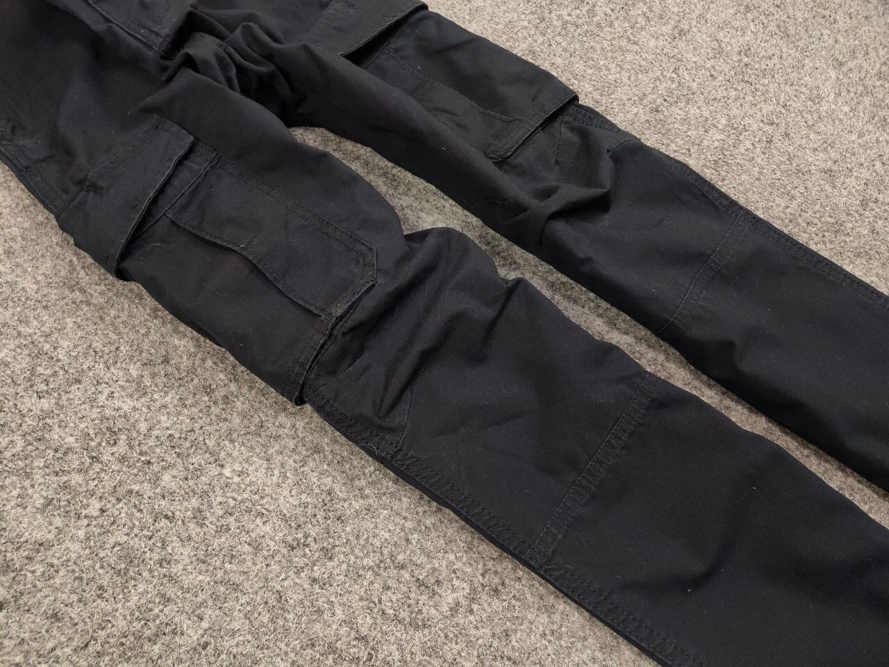Japanese Brand Vintage 90's Japanese Cargo Black Pants Travis Scott Style Size US 34 / EU 50 - 9 Thumbnail