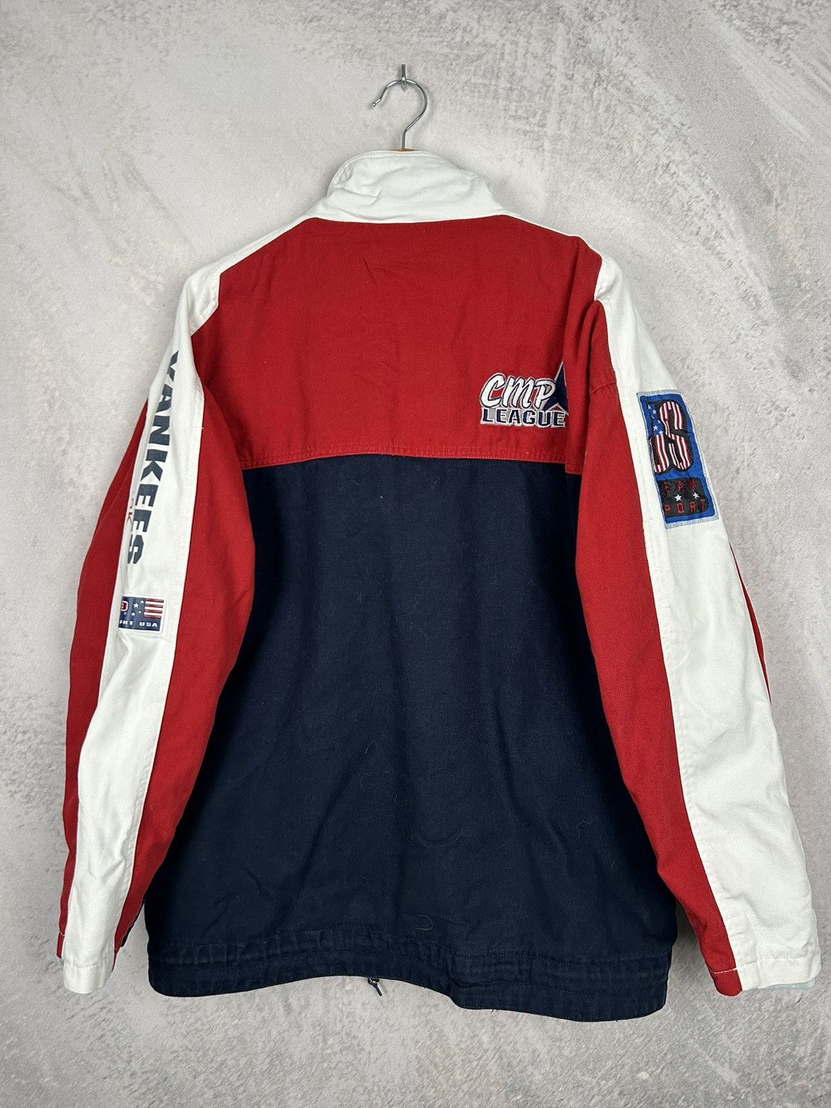 MLB Vintage New York Yankees MLB Light Jacket Retro Skate Size US L / EU 52-54 / 3 - 3 Thumbnail