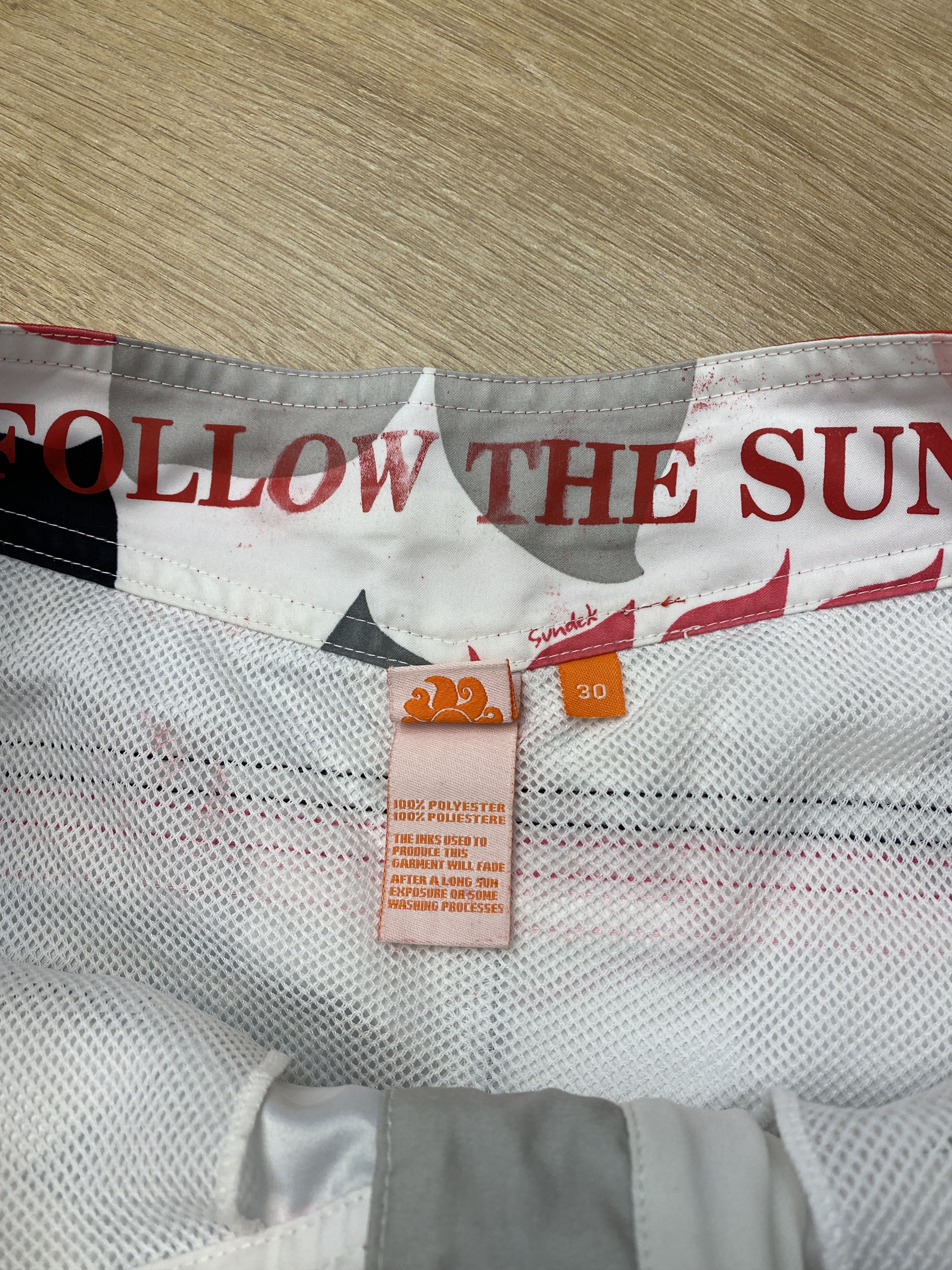 Sundek Long Sundek 30 Floral Beach Shorts Trunks Bath Size 30 S M Size US 30 / EU 46 - 13 Thumbnail