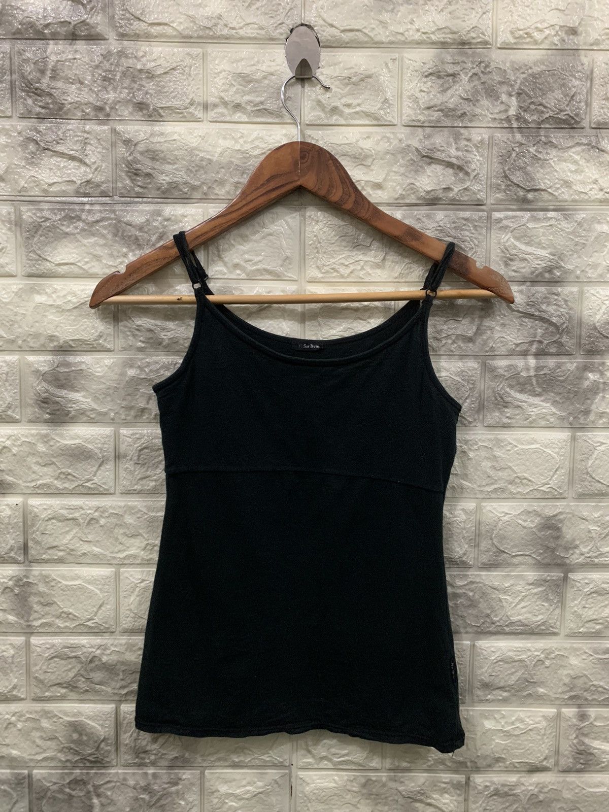 image of Yohji Yamamoto Y’S For Living Tank Top in Black, Women's (Size XS)