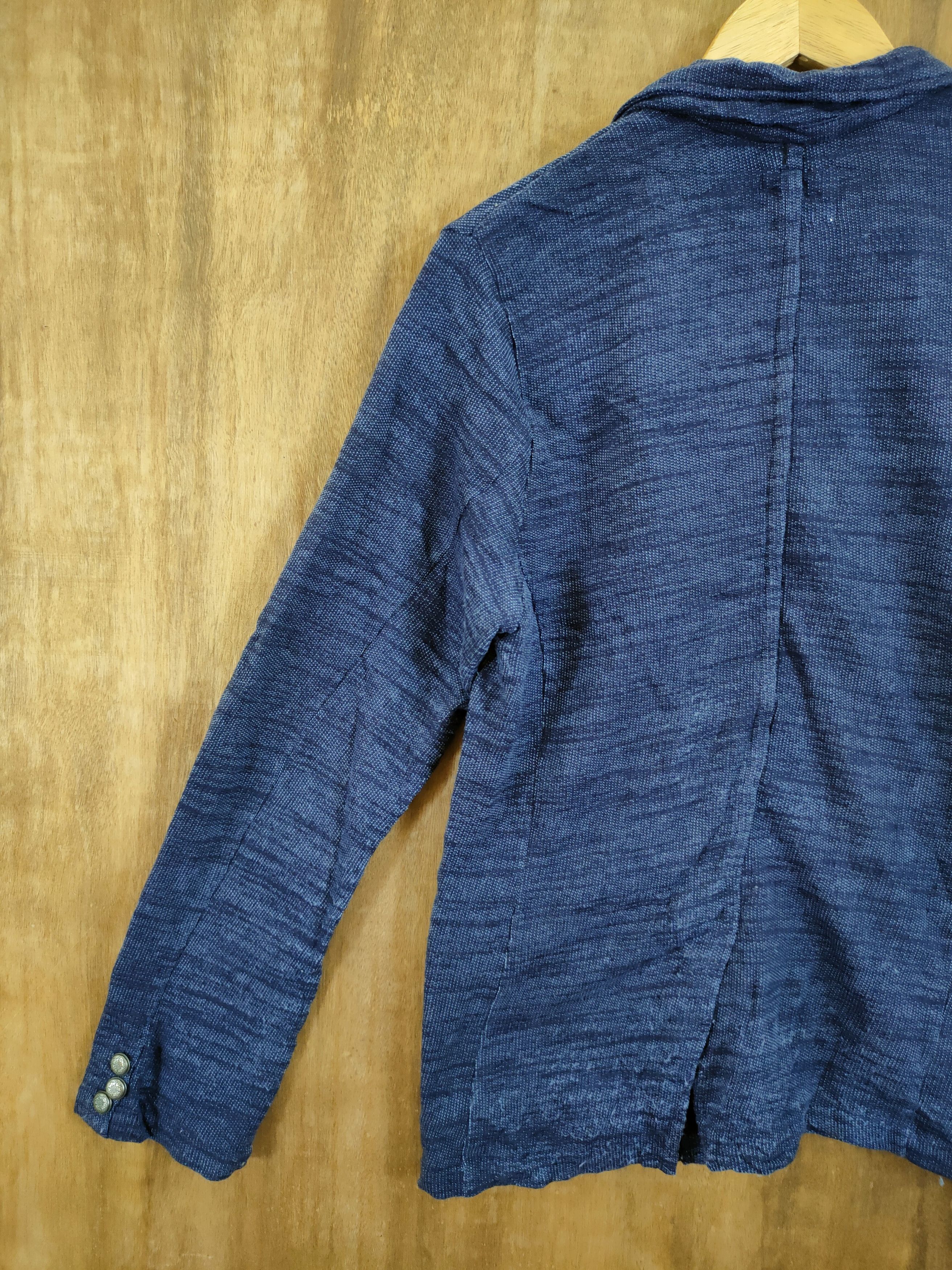 Japanese Brand D Confirm cardigan blue japan shirt #46-943 Size M / US 6-8 / IT 42-44 - 8 Thumbnail