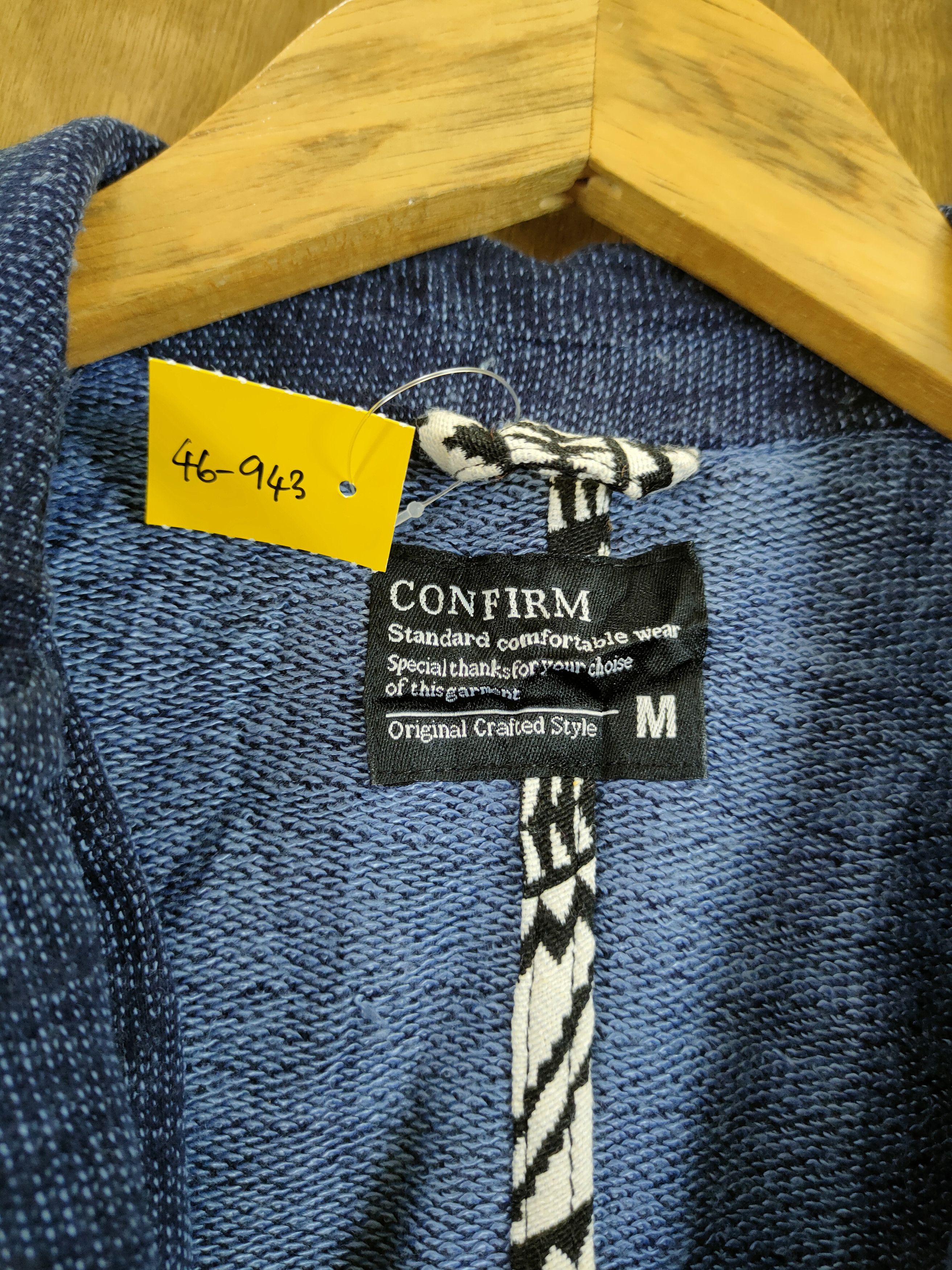 Japanese Brand D Confirm cardigan blue japan shirt #46-943 Size M / US 6-8 / IT 42-44 - 4 Thumbnail