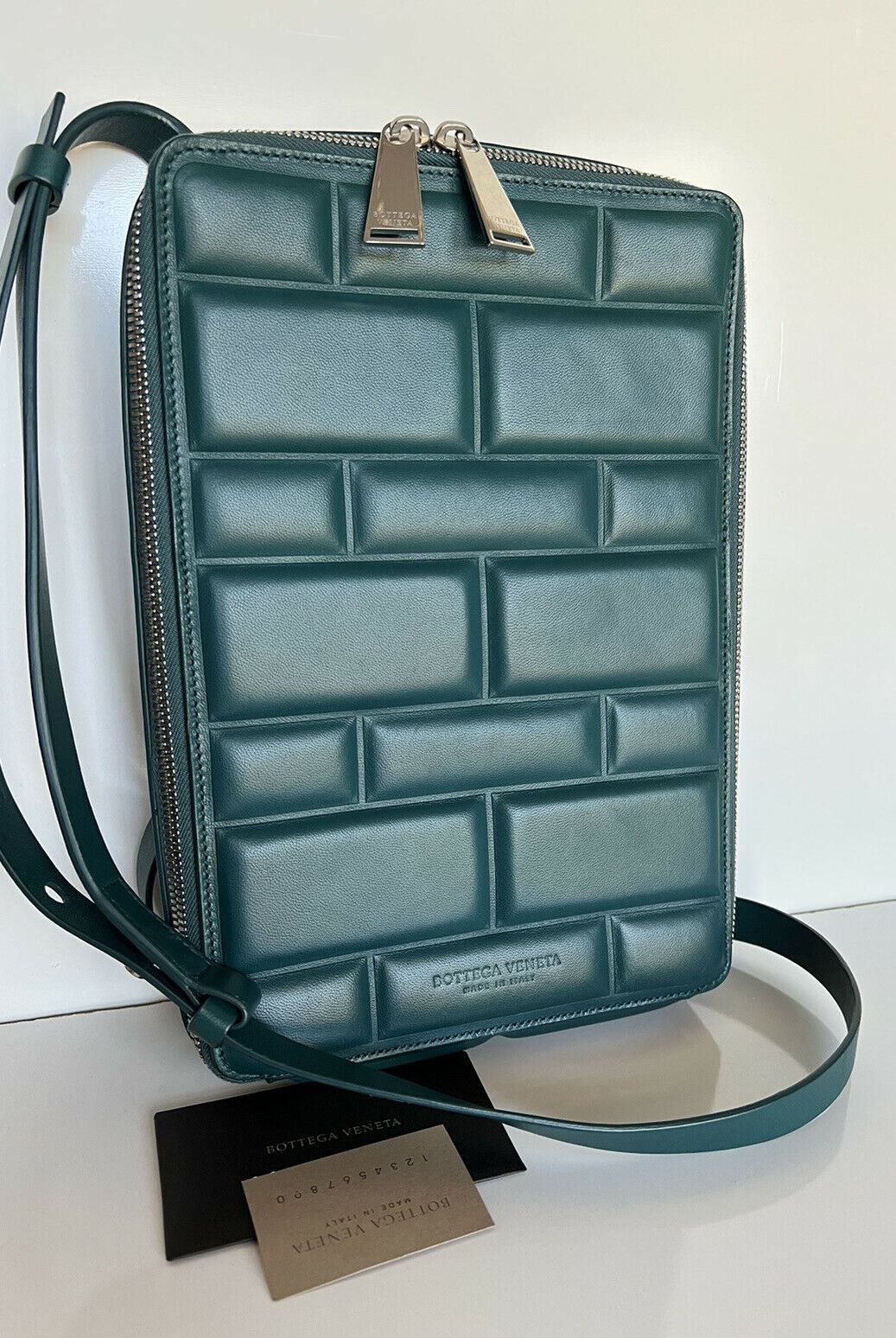 Bottega Veneta Crossbody Bag in Teal Size ONE SIZE - 2 Thumbnail