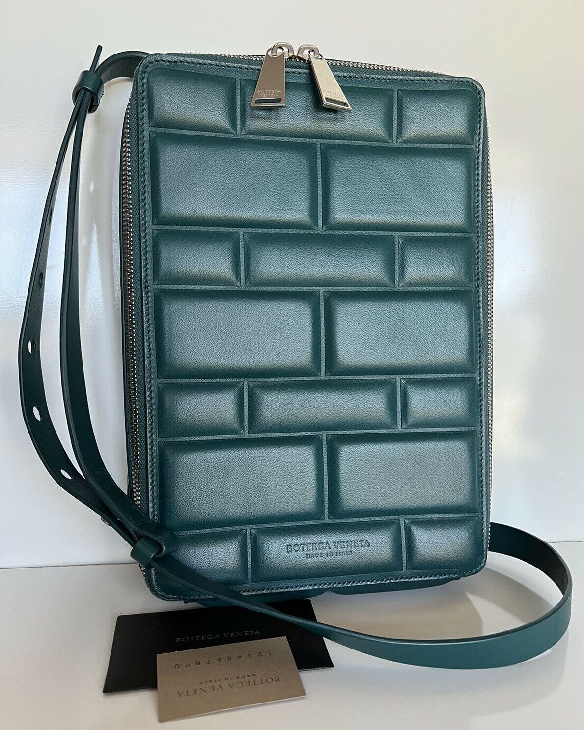 Bottega Veneta Crossbody Bag in Teal Size ONE SIZE - 1 Thumbnail