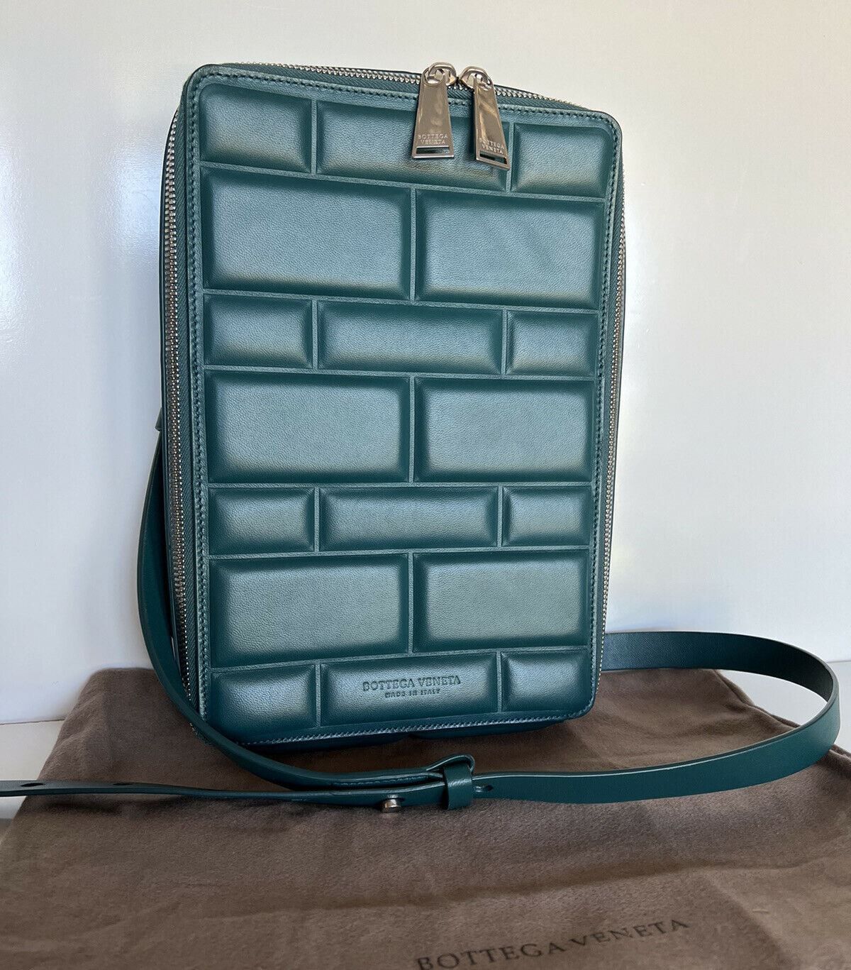 Bottega Veneta Crossbody Bag in Teal Size ONE SIZE - 9 Thumbnail