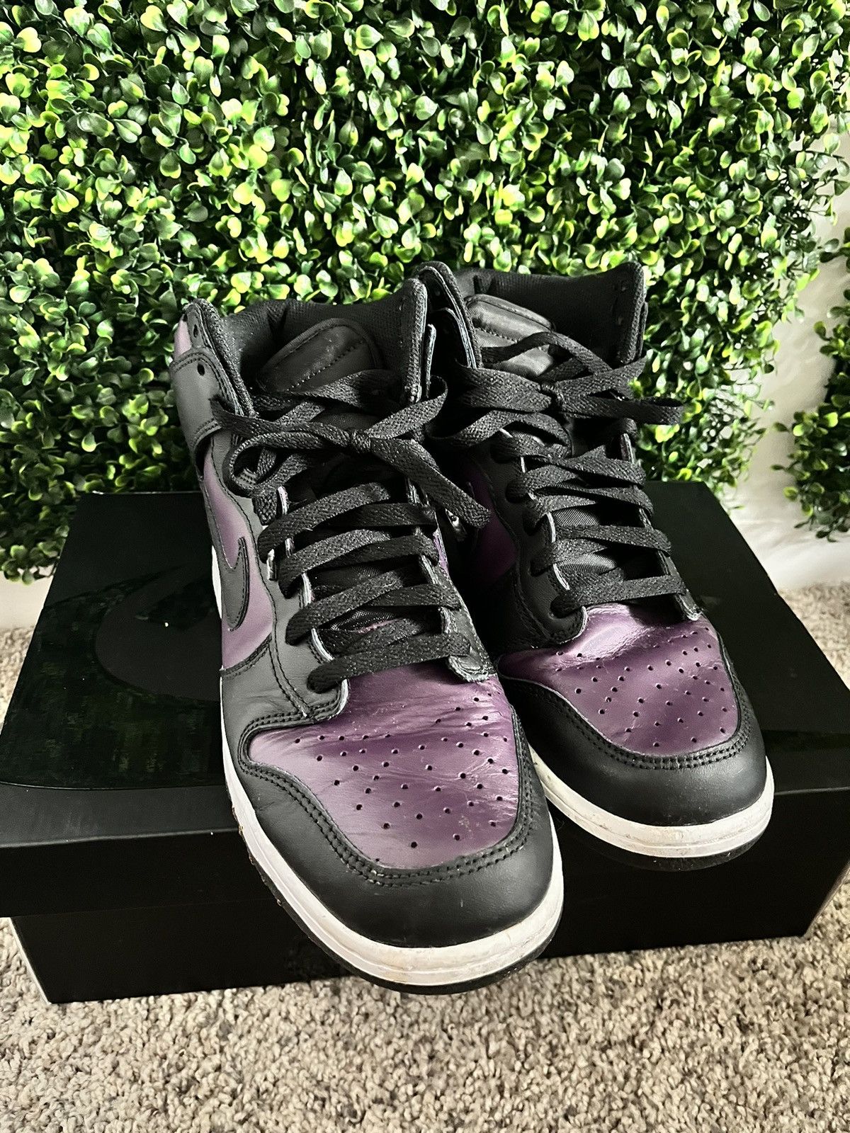 Fragment Design × Nike Nike Fragment Dunks size 11.5 black purple Size US 11.5 / EU 44-45 - 2 Thumbnail