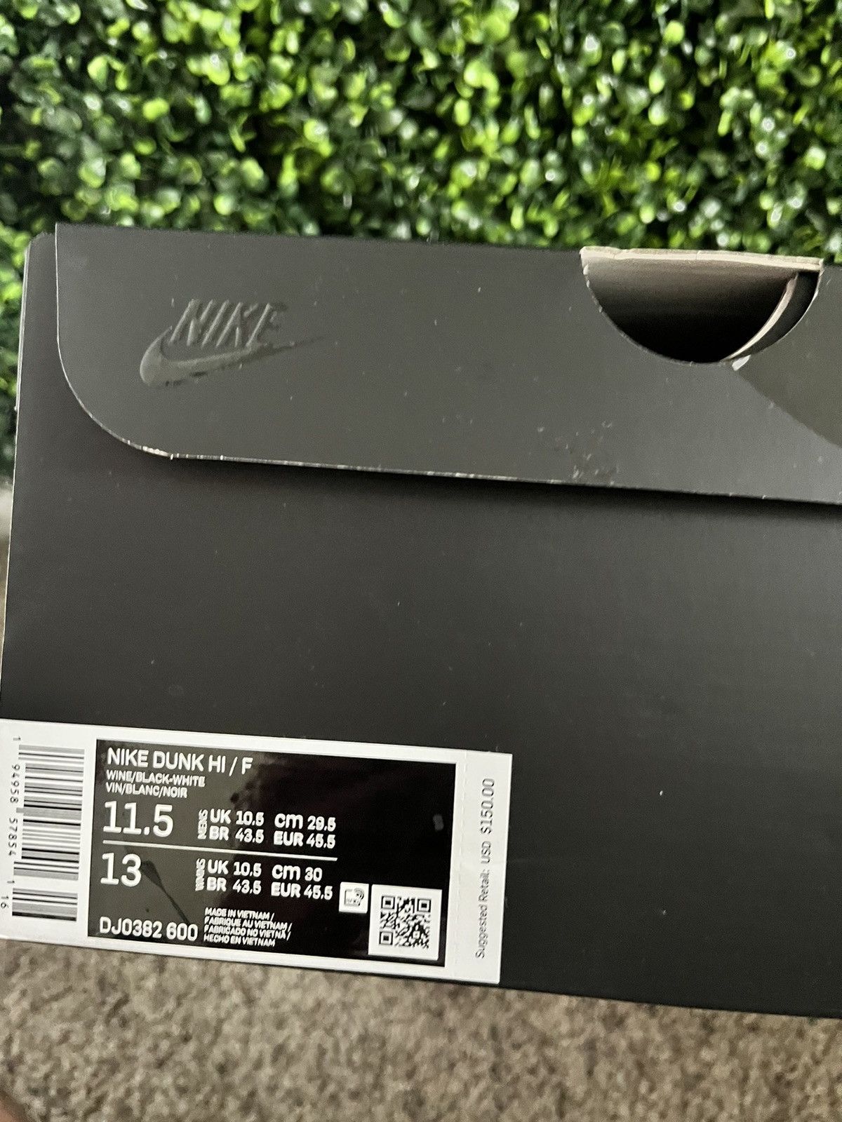 Fragment Design × Nike Nike Fragment Dunks size 11.5 black purple Size US 11.5 / EU 44-45 - 6 Thumbnail