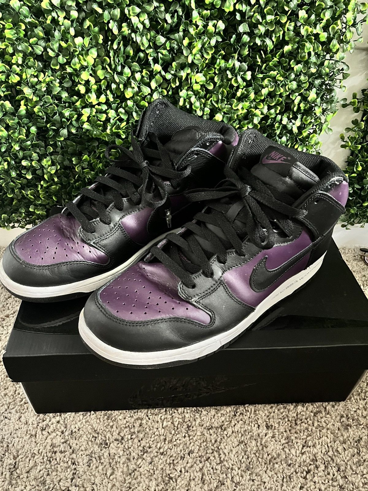 Fragment Design × Nike Nike Fragment Dunks size 11.5 black purple Size US 11.5 / EU 44-45 - 1 Thumbnail