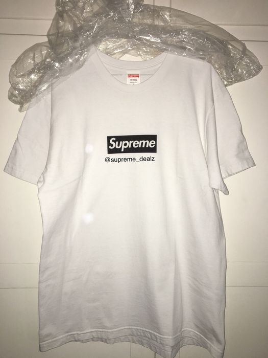 Paris box logo store tee