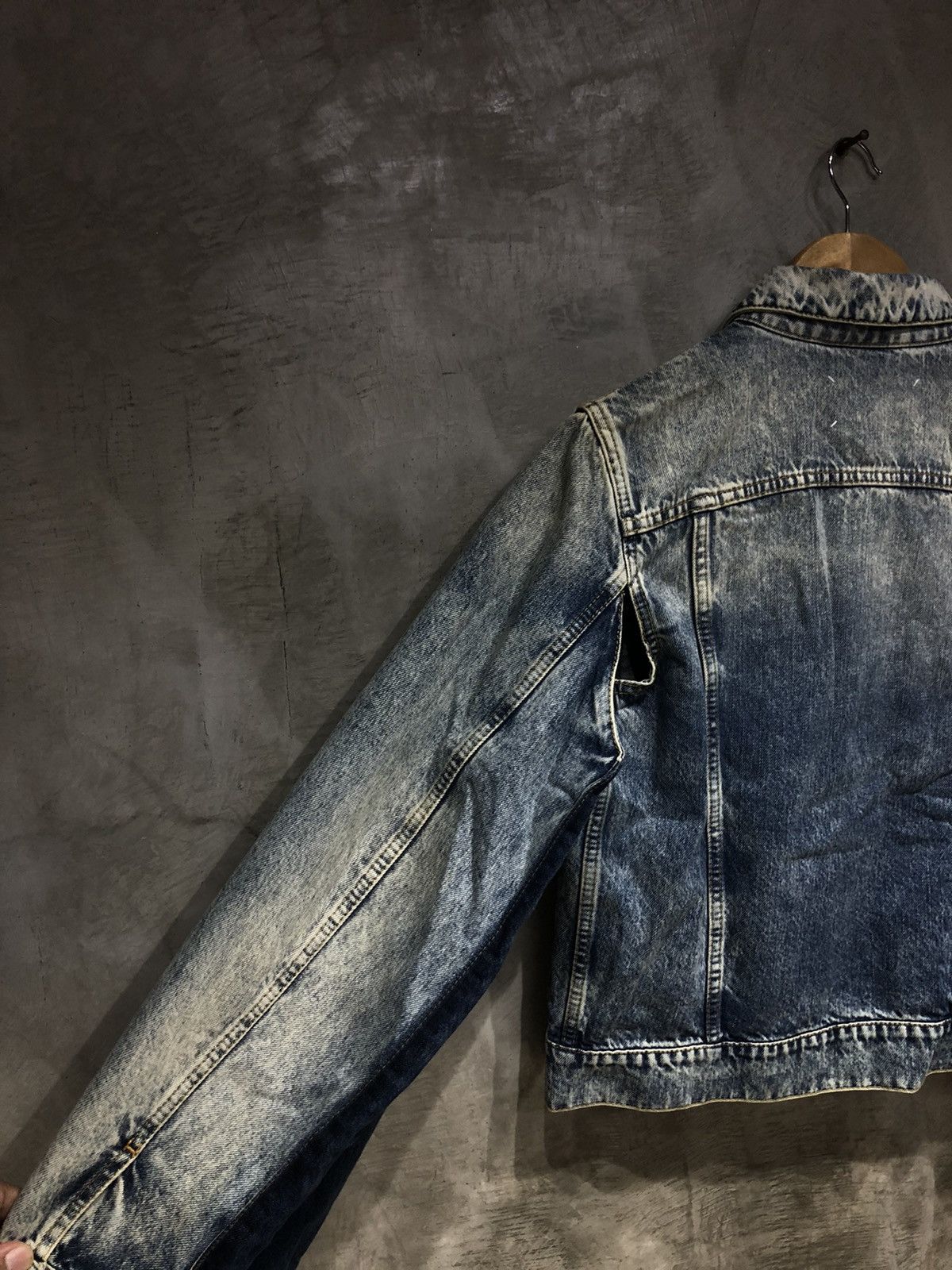 Maison Margiela Oversized Arm Sleeve Denim jacket Size US M / EU 48-50 / 2 - 9 Thumbnail