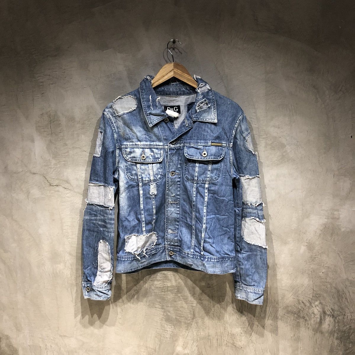 SS2008 Dolce&Gabbana Faded Denim Jacket