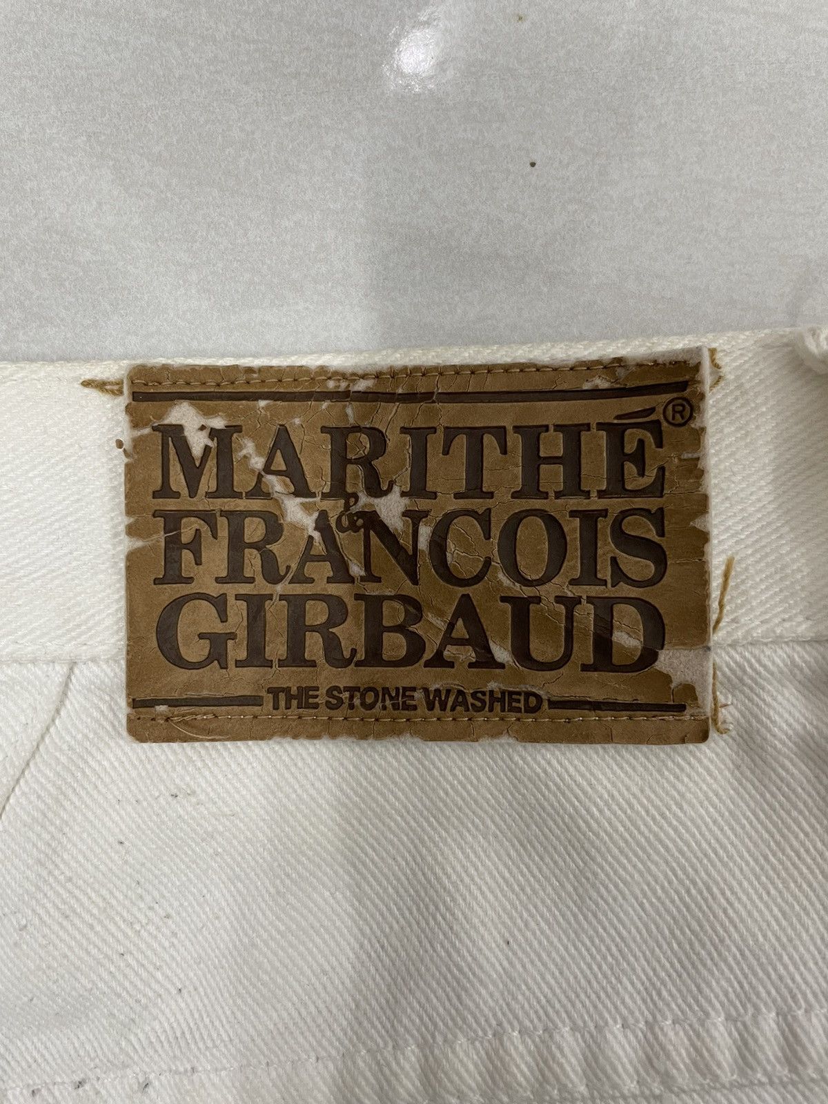 Marithe + Francois Girbaud Vintage MFG Baggy Jeans Stone Wash Size US 29 - 9 Thumbnail