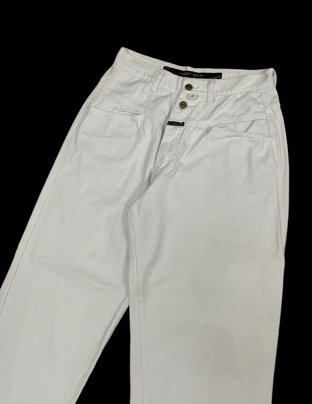 Marithe + Francois Girbaud Vintage MFG Baggy Jeans Stone Wash Size US 29 - 1 Thumbnail