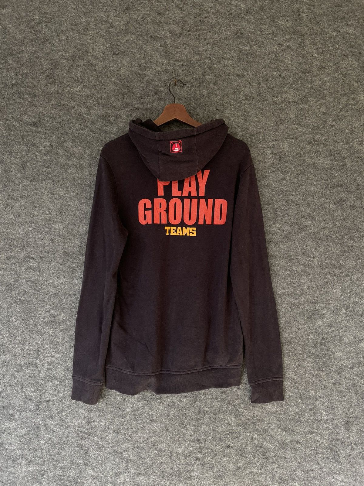 Japanese Brand × Vintage PLAY GROUND TEAMS HOODIE Size US M / EU 48-50 / 2 - 3 Thumbnail