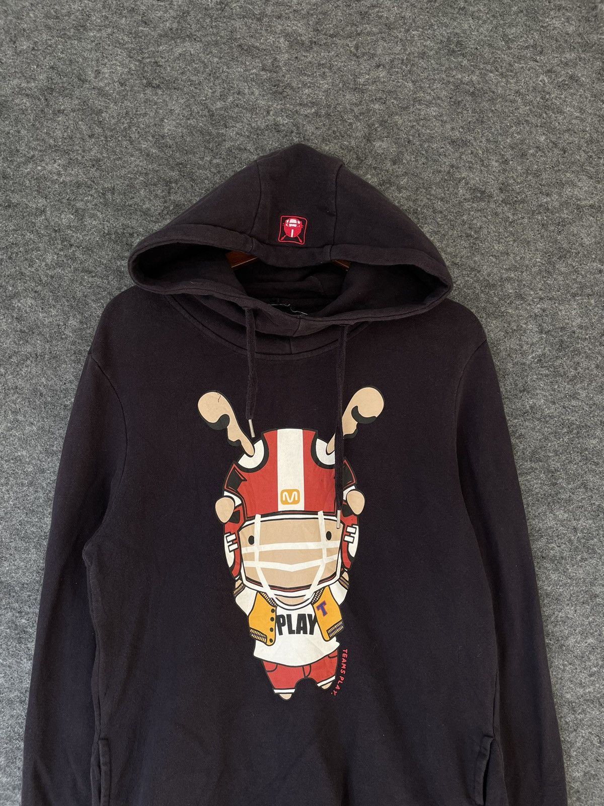 Japanese Brand × Vintage PLAY GROUND TEAMS HOODIE Size US M / EU 48-50 / 2 - 2 Thumbnail