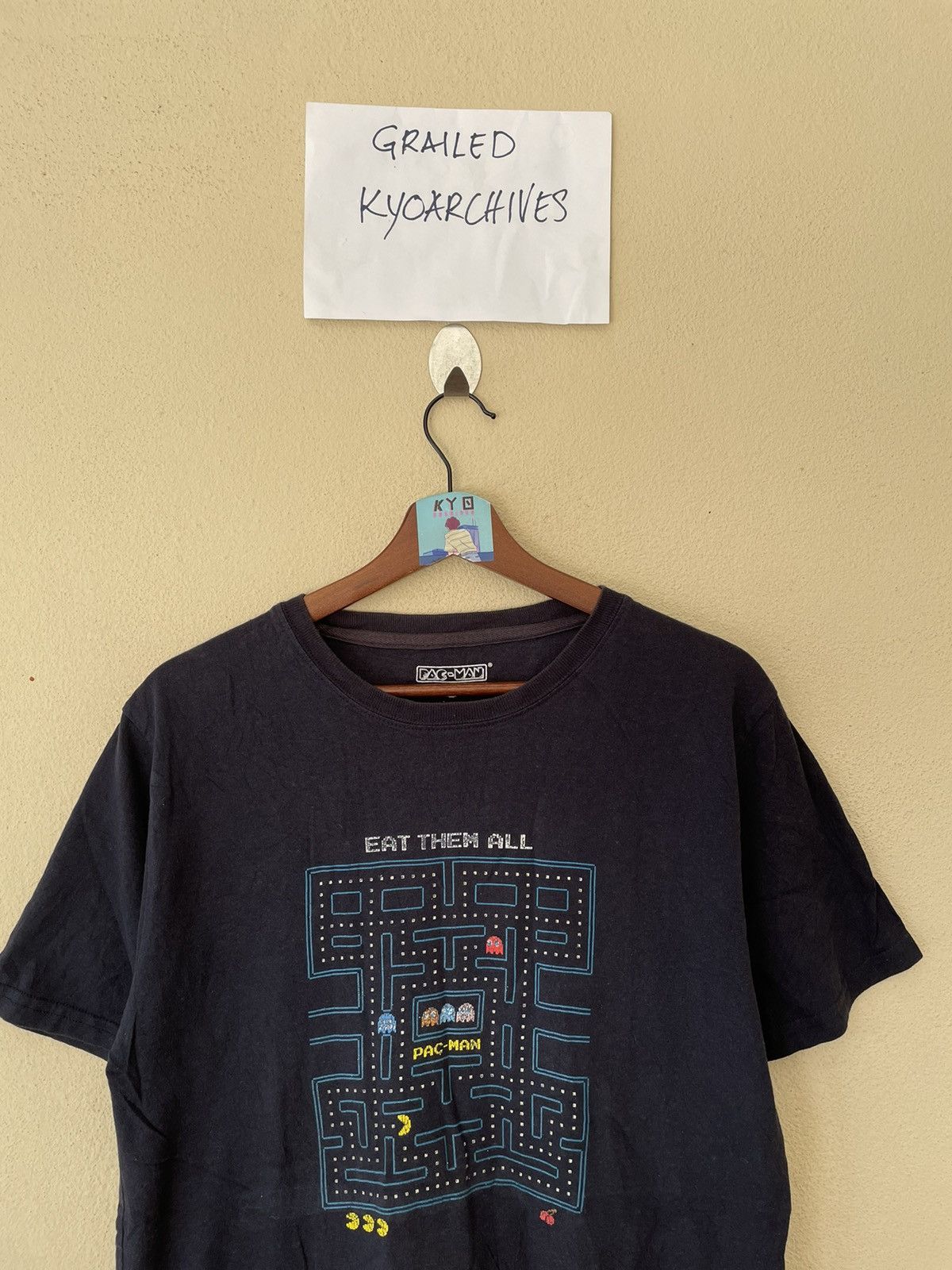 Anime PACMAN BLACK TEE Size US M / EU 48-50 / 2 - 3 Thumbnail