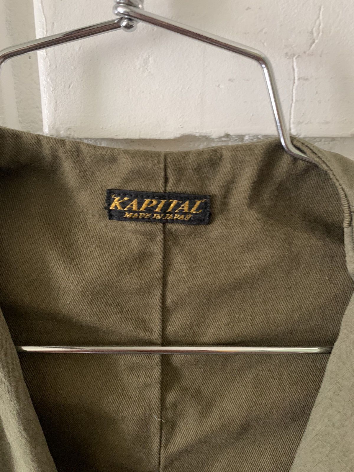 Kapital Kapital Cropped Military Olive Jacket (sz 0) Size US XS / EU 42 / 0 - 3 Thumbnail