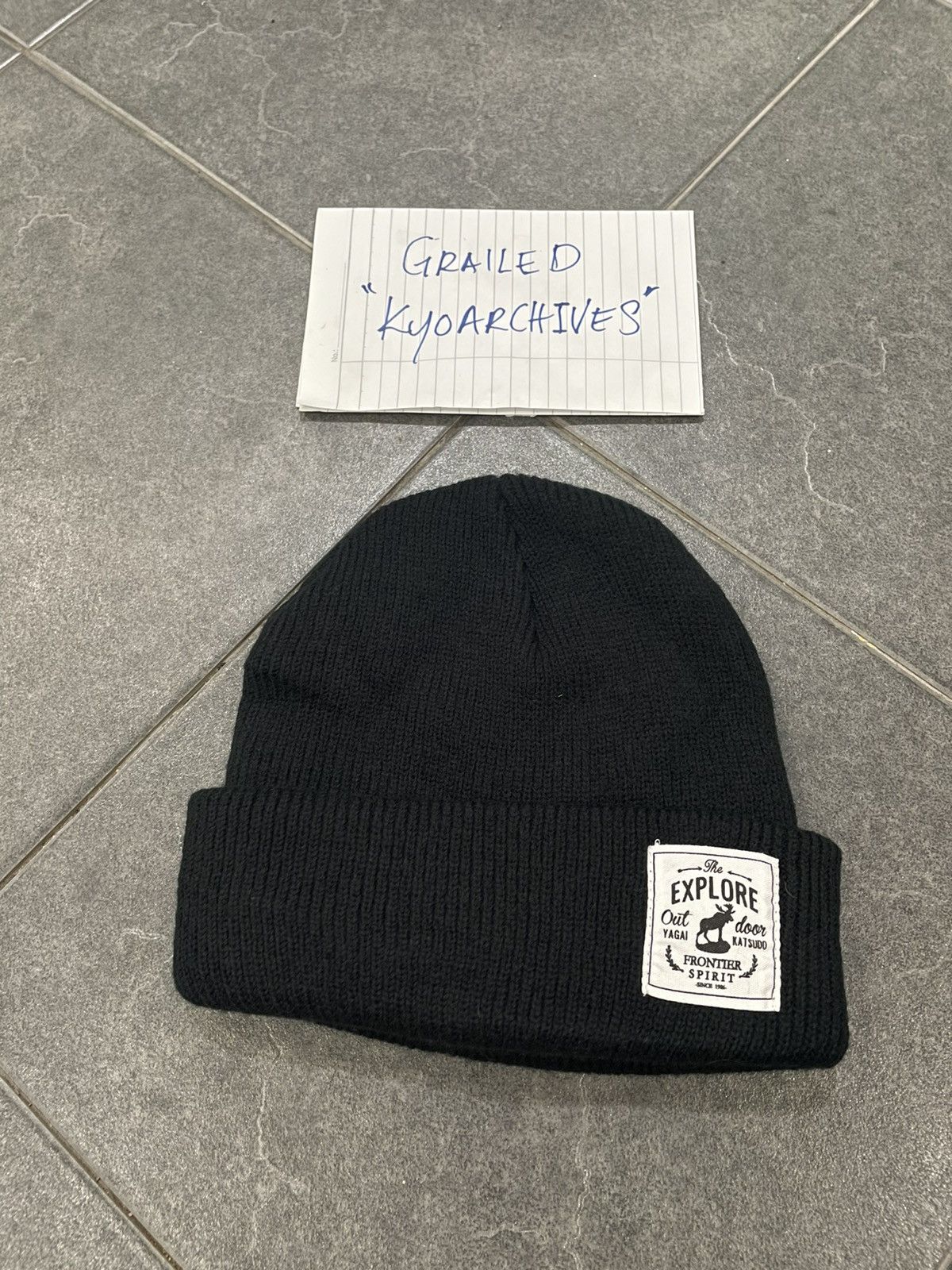 Japanese Brand FRONTIER SPIRIT BEANIE HATS Size ONE SIZE - 1 Thumbnail