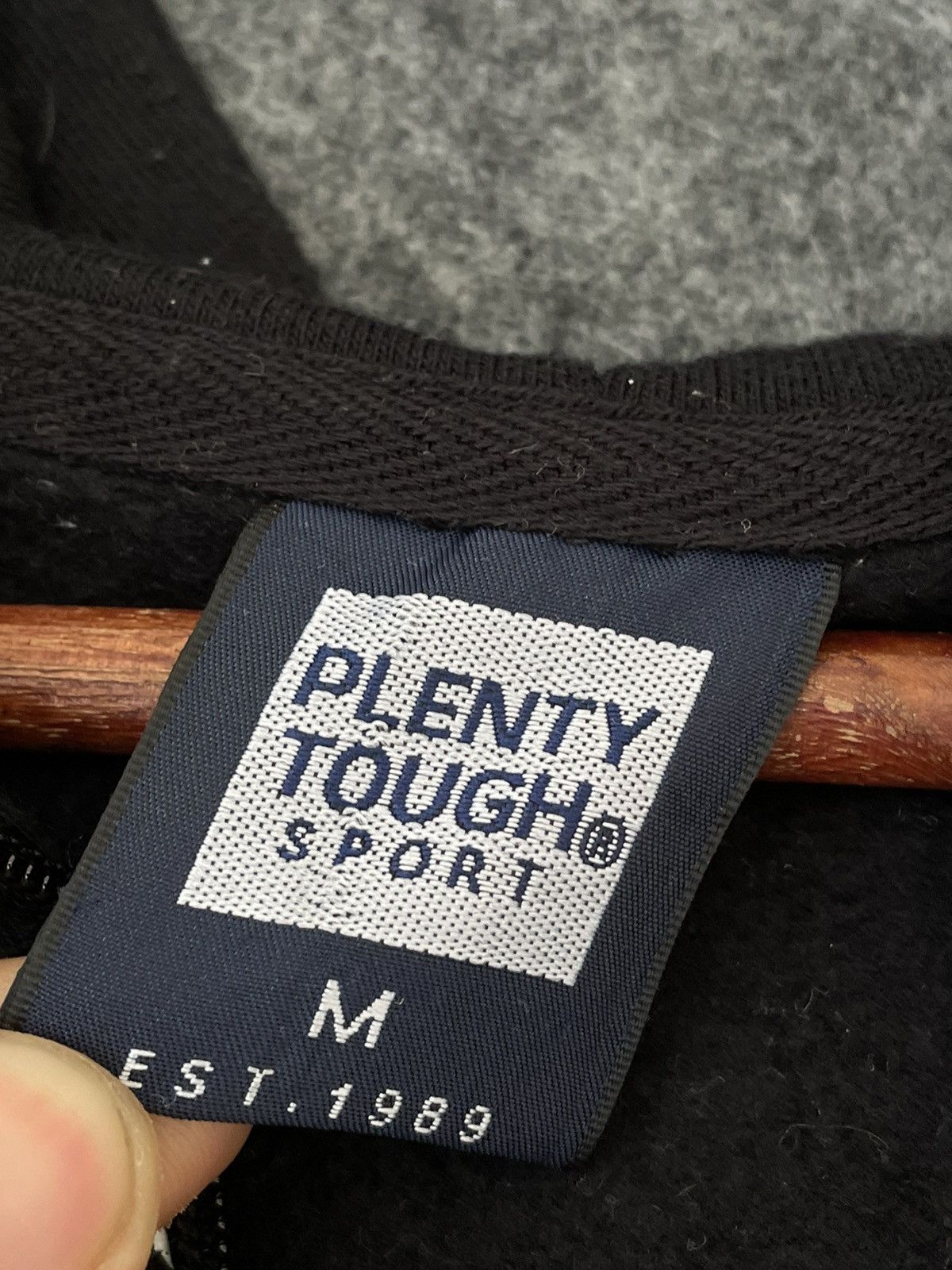 Vintage PLENTY TOUGH SPORTS HOODIE Size US M / EU 48-50 / 2 - 5 Thumbnail