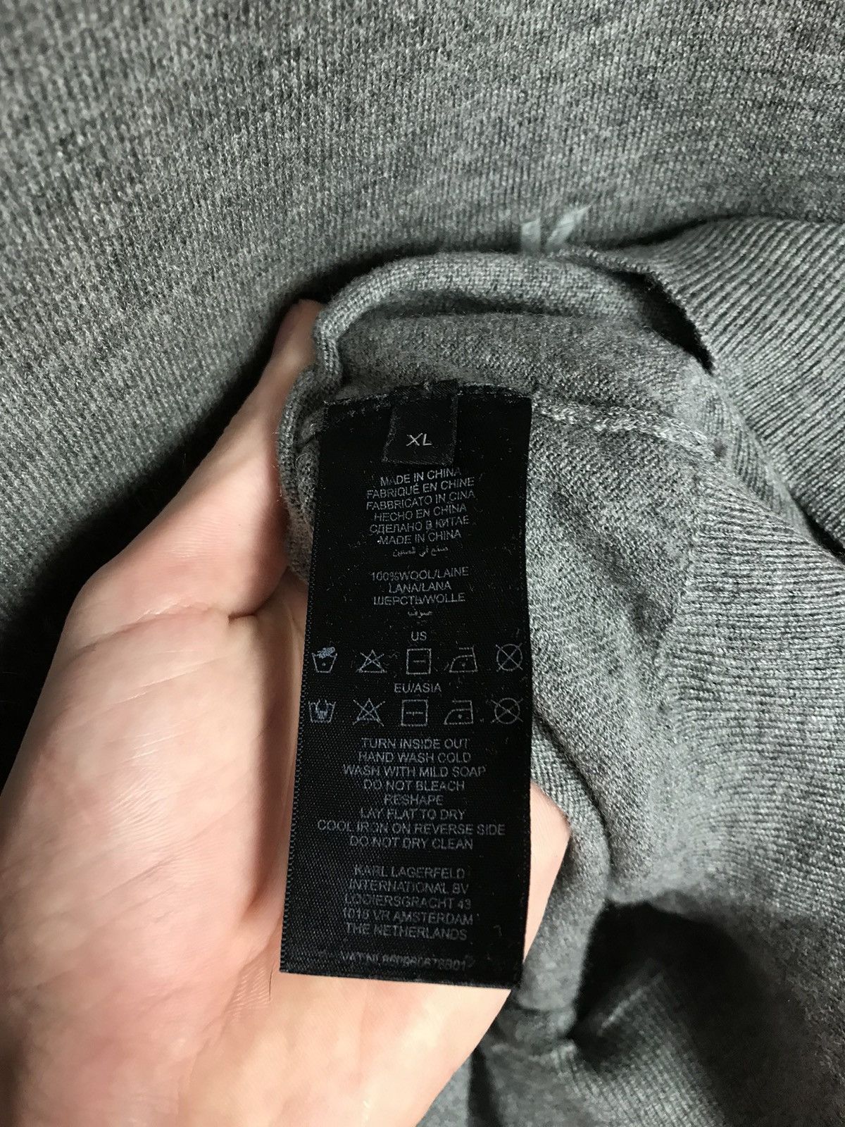 Karl Lagerfeld Karl Lagerfield luxury streetwear sweater Size US XL / EU 56 / 4 - 6 Thumbnail