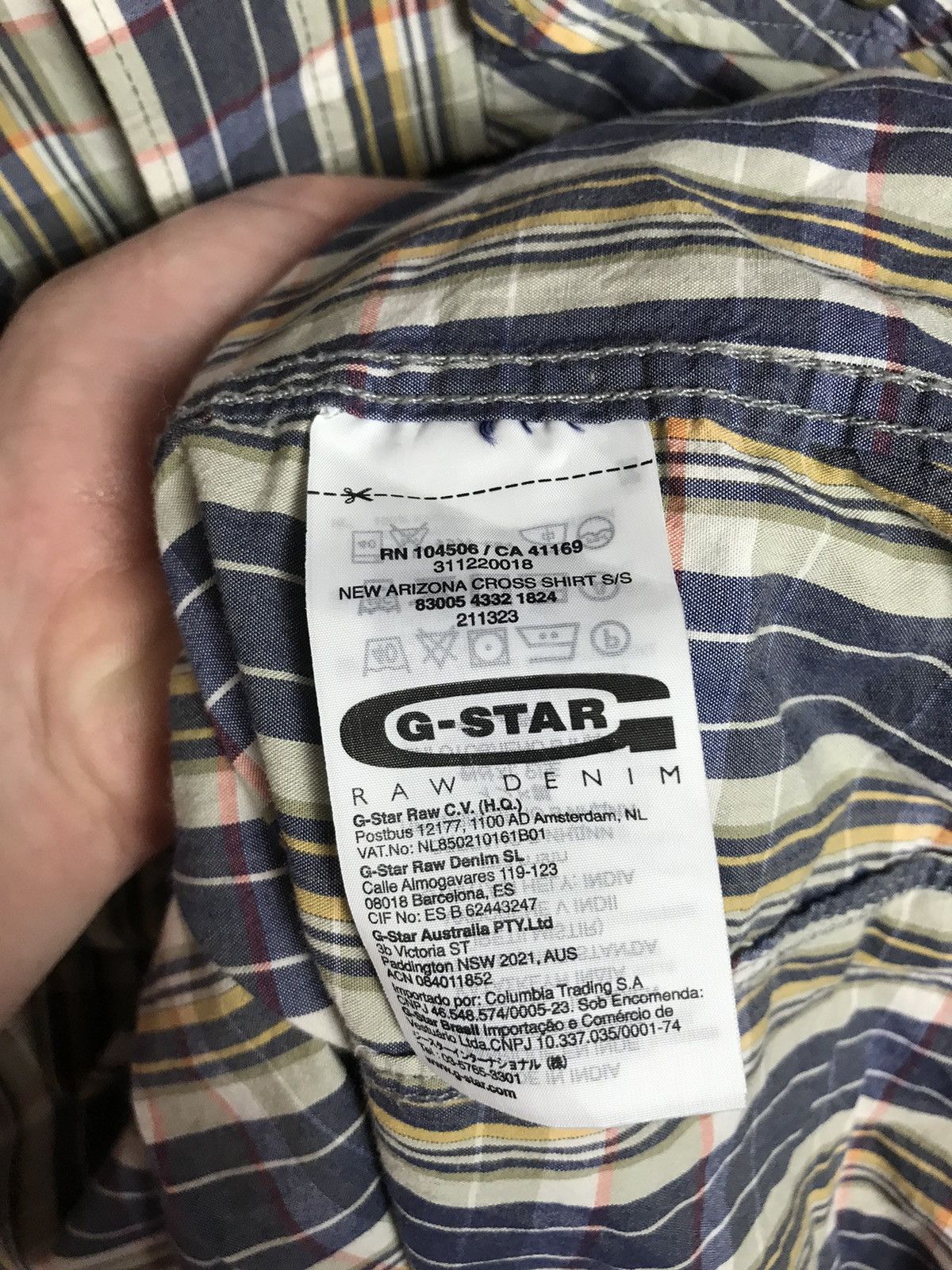 G-Star G-Star streetwear shirt Size US M / EU 48-50 / 2 - 6 Thumbnail