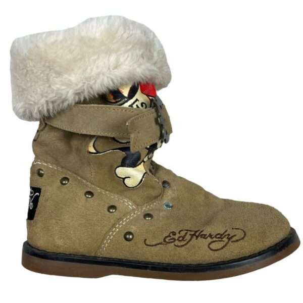 Ed Hardy Ed Hardy Fur Boots Size US 5 / EU 37 - 3 Thumbnail