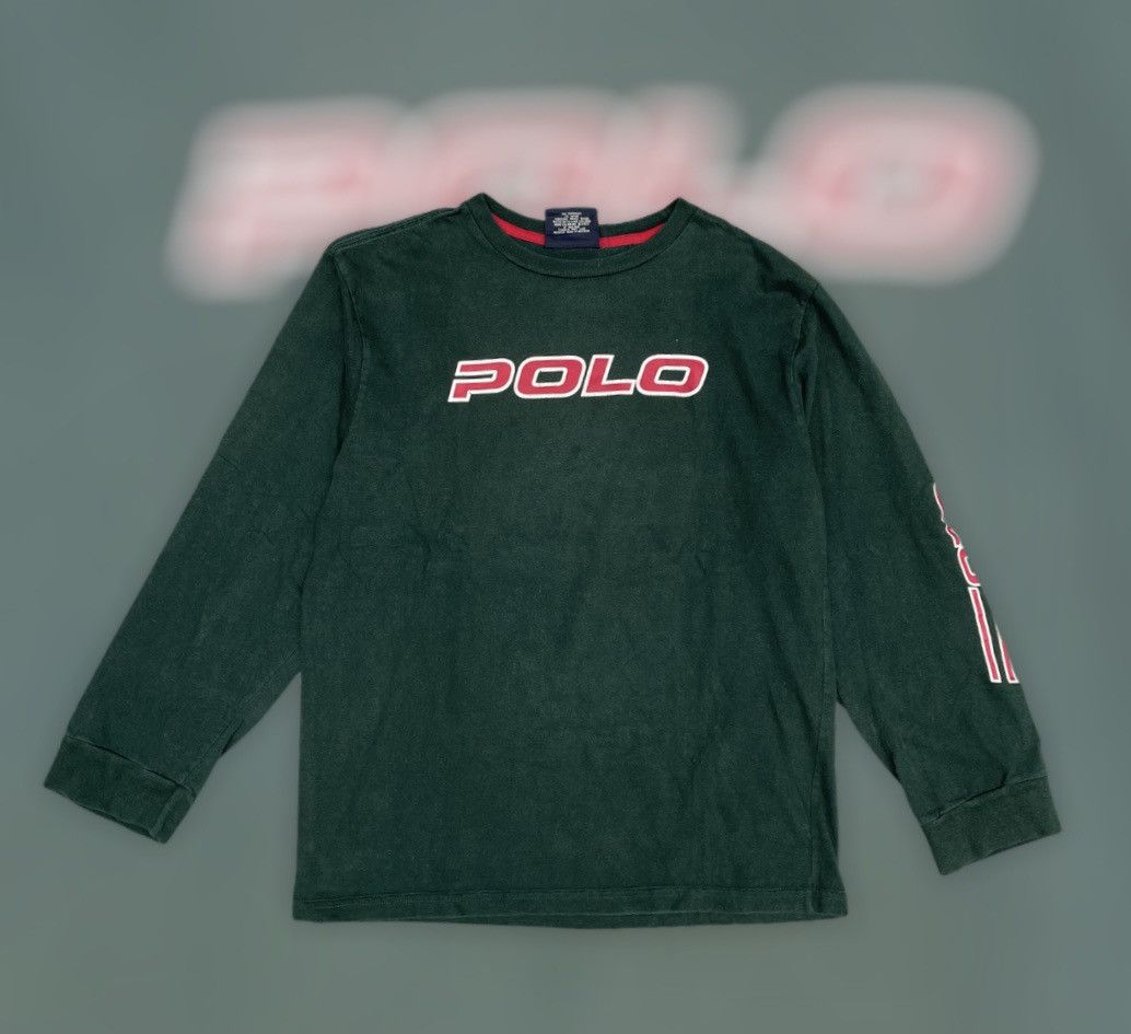 Polo Ralph Lauren POLO SPORT BIG LOGO LONG SLEEVE FITS M Size US L / EU 52-54 / 3 - 1 Thumbnail