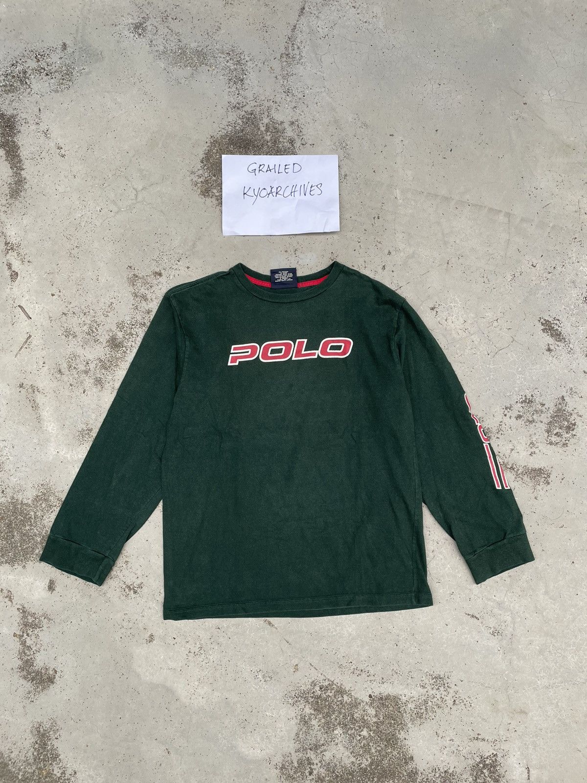 Polo Ralph Lauren POLO SPORT BIG LOGO LONG SLEEVE FITS M Size US L / EU 52-54 / 3 - 2 Thumbnail