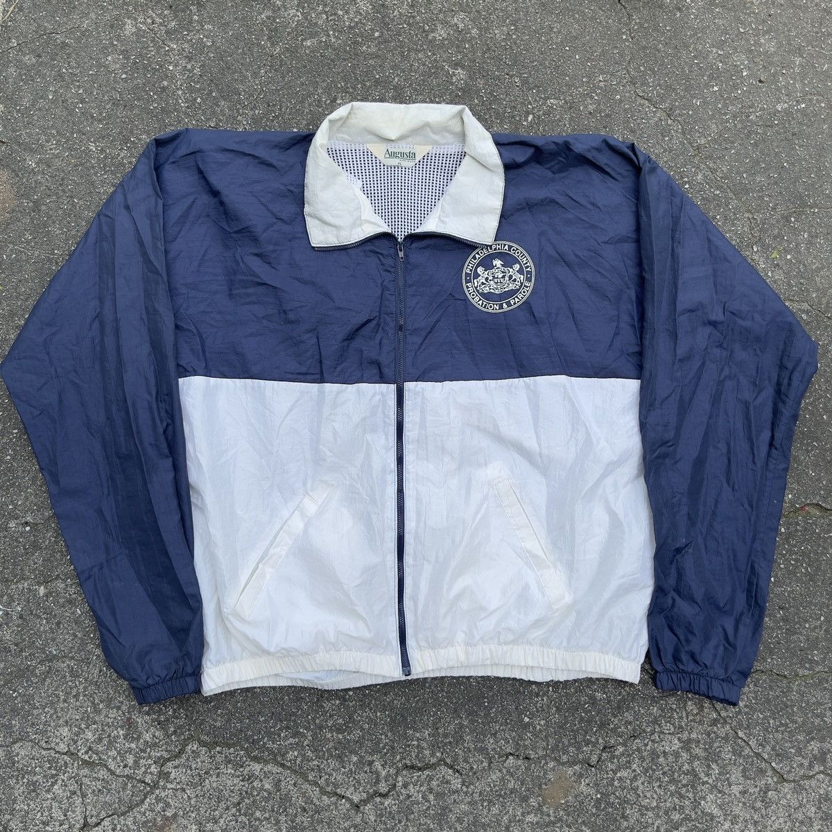 Vintage Philadelphia Probation & Parole Augusta Windbreaker