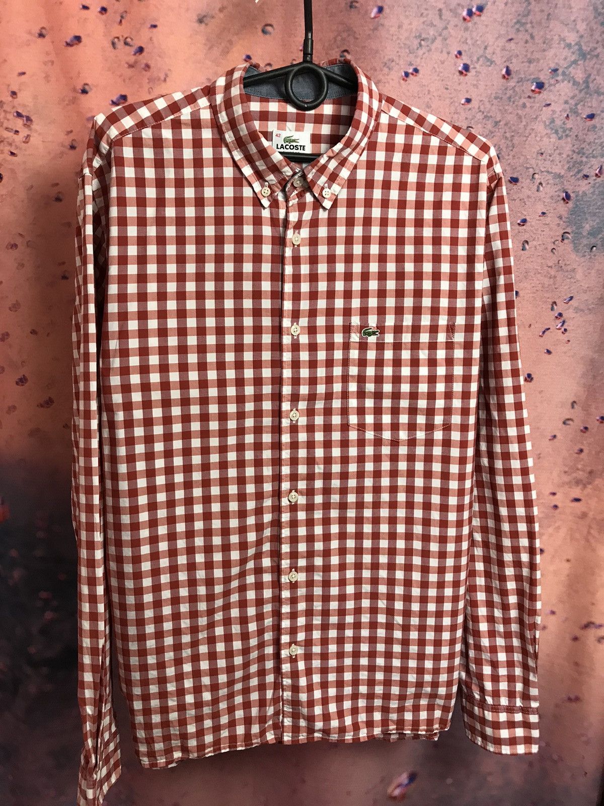 Lacoste × Vintage Vintage Lacoste luxury streetwear shirt Size US XL / EU 56 / 4 - 2 Thumbnail