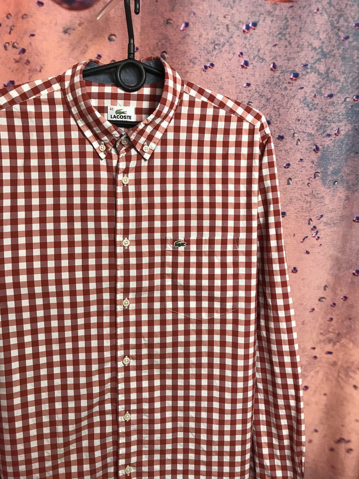 Lacoste × Vintage Vintage Lacoste luxury streetwear shirt Size US XL / EU 56 / 4 - 1 Thumbnail