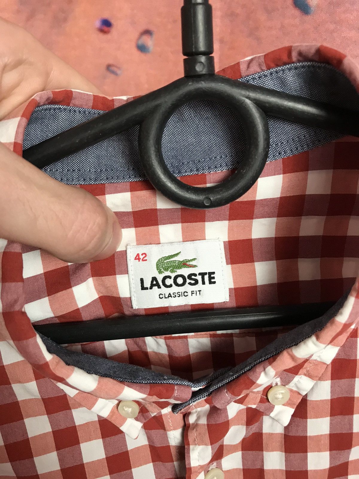Lacoste × Vintage Vintage Lacoste luxury streetwear shirt Size US XL / EU 56 / 4 - 4 Thumbnail