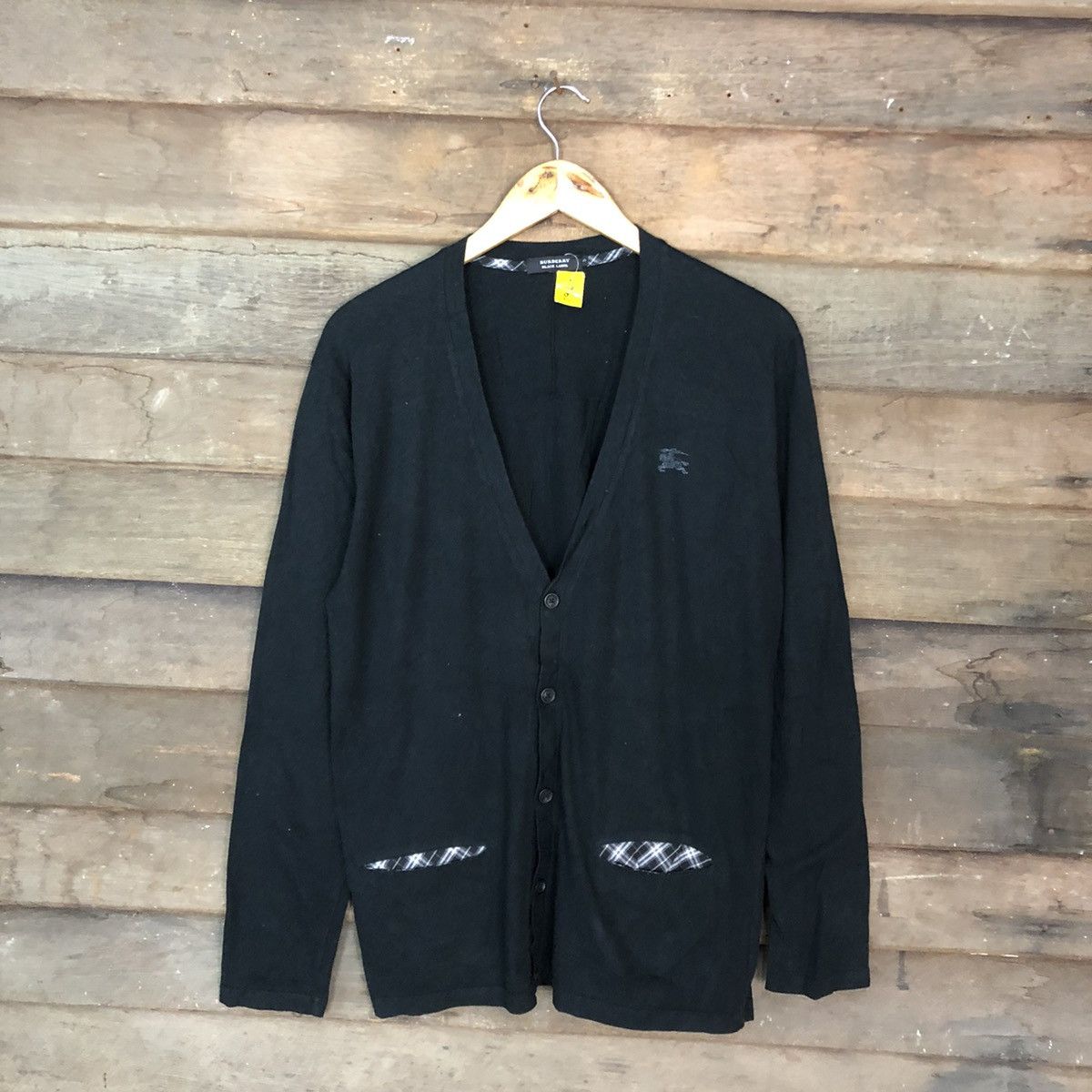 Burberry DL Burberry Black Label japan Cardigan #3915 Size US L / EU 52-54 / 3 - 3 Thumbnail