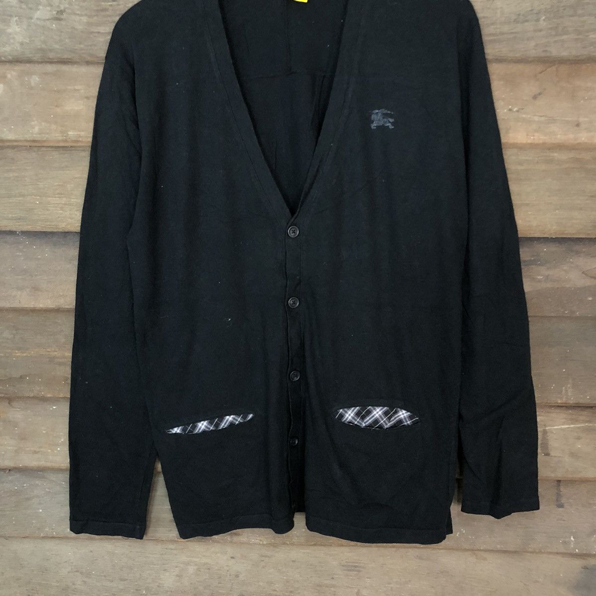 Burberry DL Burberry Black Label japan Cardigan #3915 Size US L / EU 52-54 / 3 - 8 Thumbnail