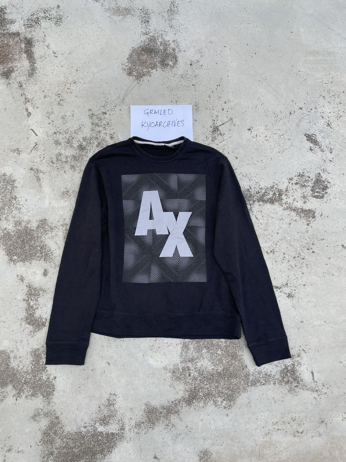 ARMANI EXCHANGE BIG LOGO JUMPER