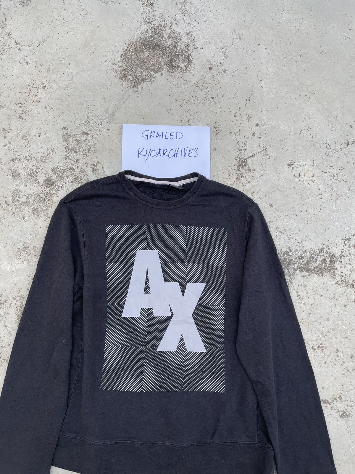 Armani Exchange ARMANI EXCHANGE BIG LOGO JUMPER Size US M / EU 48-50 / 2 - 2 Thumbnail