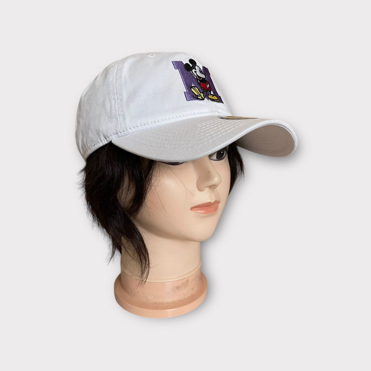 Disney Vintage New Era Disney Mickey Mouse Hat Curve Brim Size ONE SIZE - 1 Thumbnail