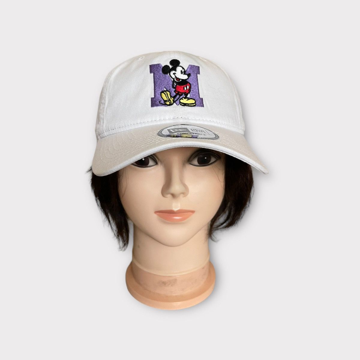 Disney Vintage New Era Disney Mickey Mouse Hat Curve Brim Size ONE SIZE - 7 Thumbnail