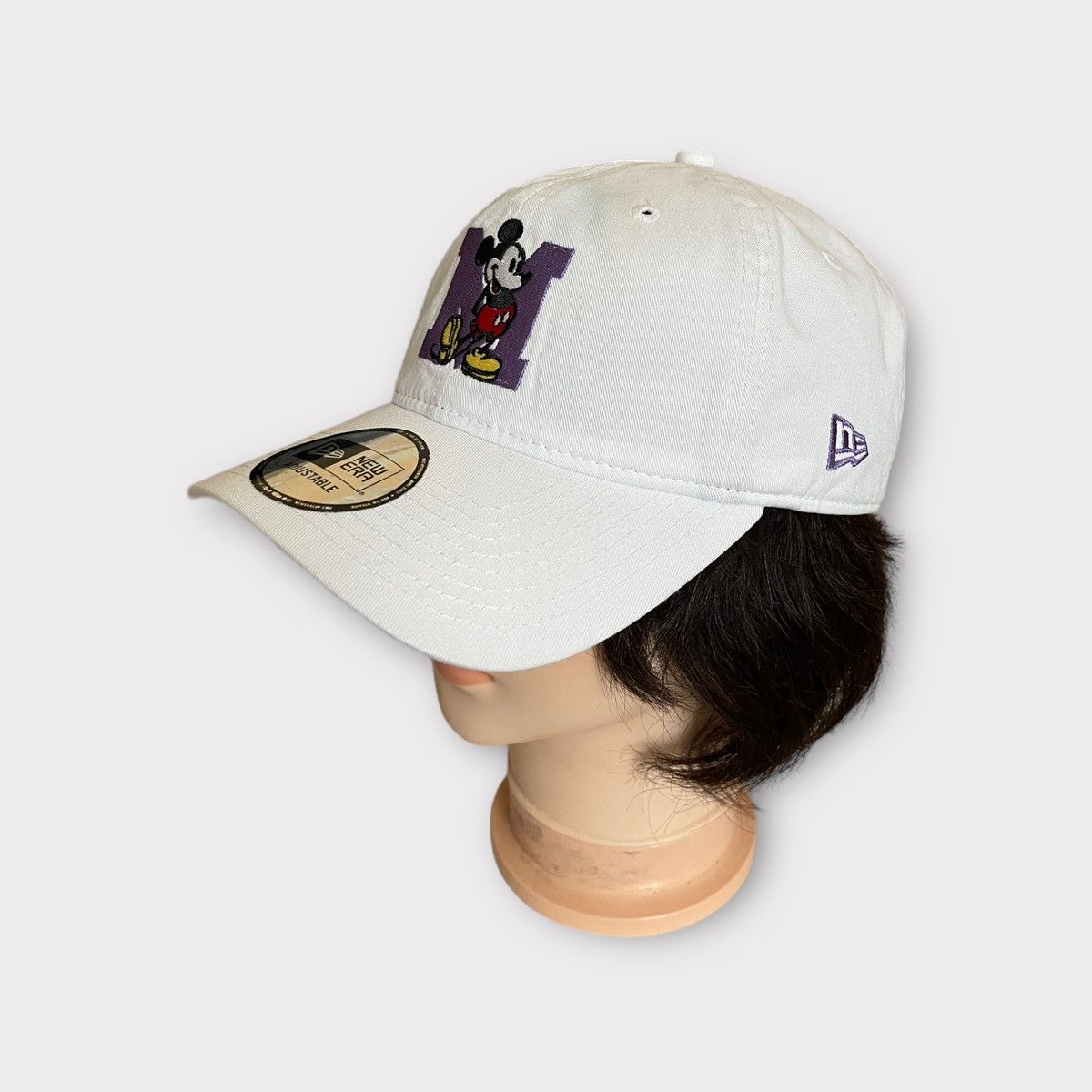 Disney Vintage New Era Disney Mickey Mouse Hat Curve Brim Size ONE SIZE - 6 Thumbnail