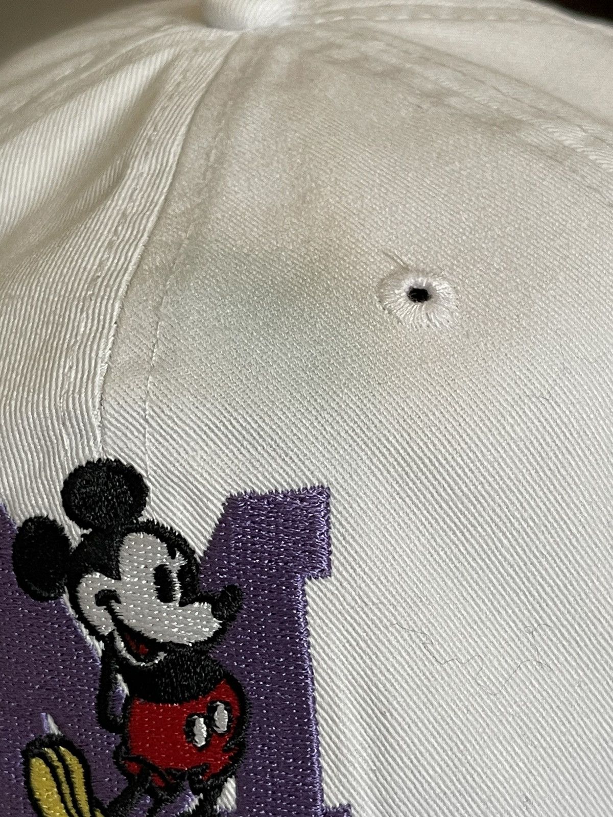Disney Vintage New Era Disney Mickey Mouse Hat Curve Brim Size ONE SIZE - 10 Thumbnail