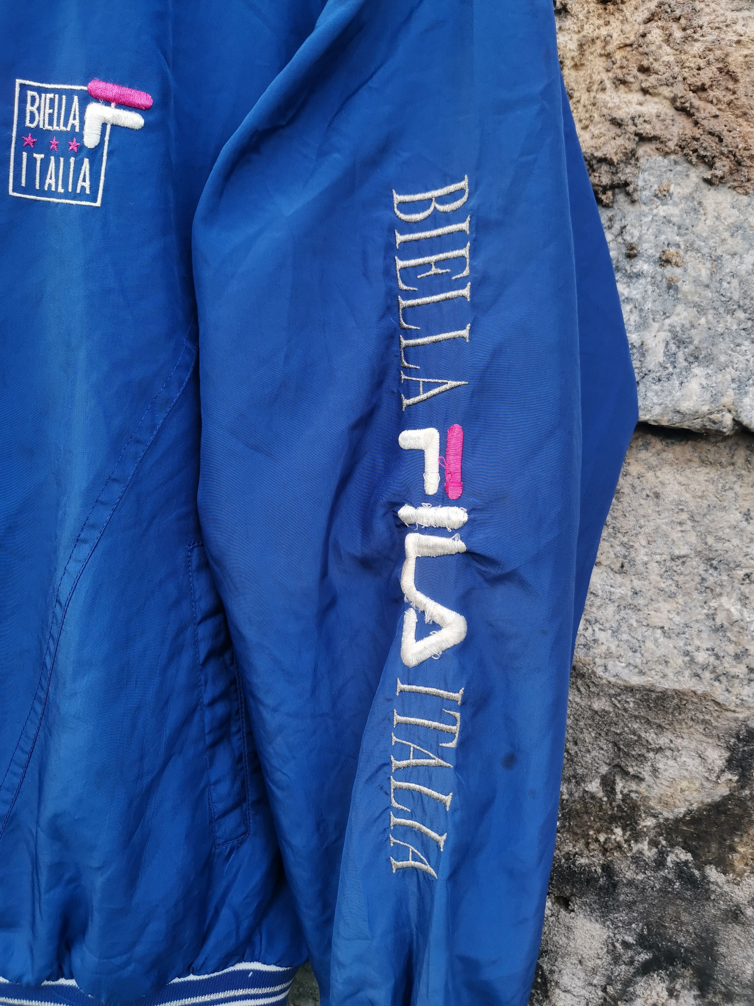Fila Vintage Fila Biella Italia Embroided Spellout Jacket Size US L / EU 52-54 / 3 - 2 Thumbnail