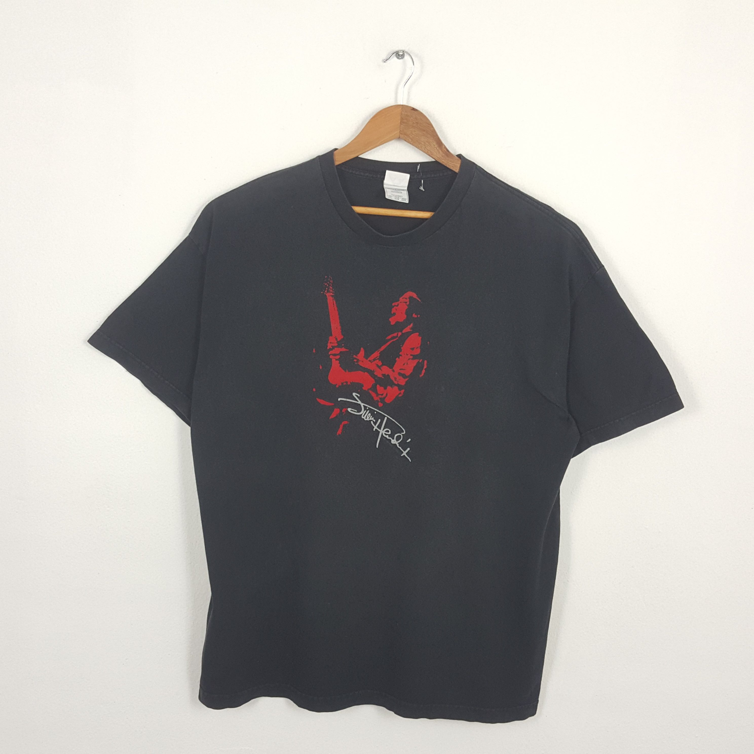 Band Tees × Jimi Hendrix × Vintage Vintage JIMI HENDRIX Guitarist Lagend T-Shirt Size US XXL / EU 58 / 5 - 1 Thumbnail