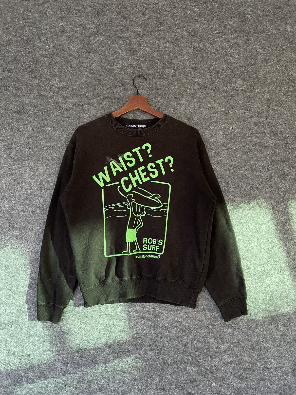 Japanese Brand LOCAL MOTION ROB’S SURF SWEATSHIRT Size US M / EU 48-50 / 2 - 1 Thumbnail