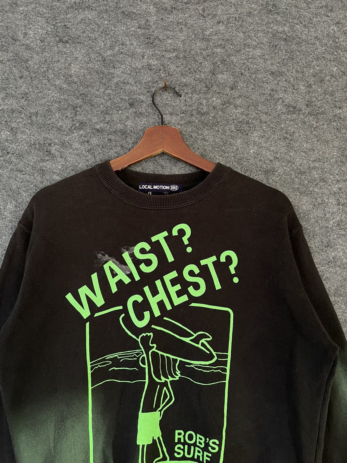 Japanese Brand LOCAL MOTION ROB’S SURF SWEATSHIRT Size US M / EU 48-50 / 2 - 2 Thumbnail