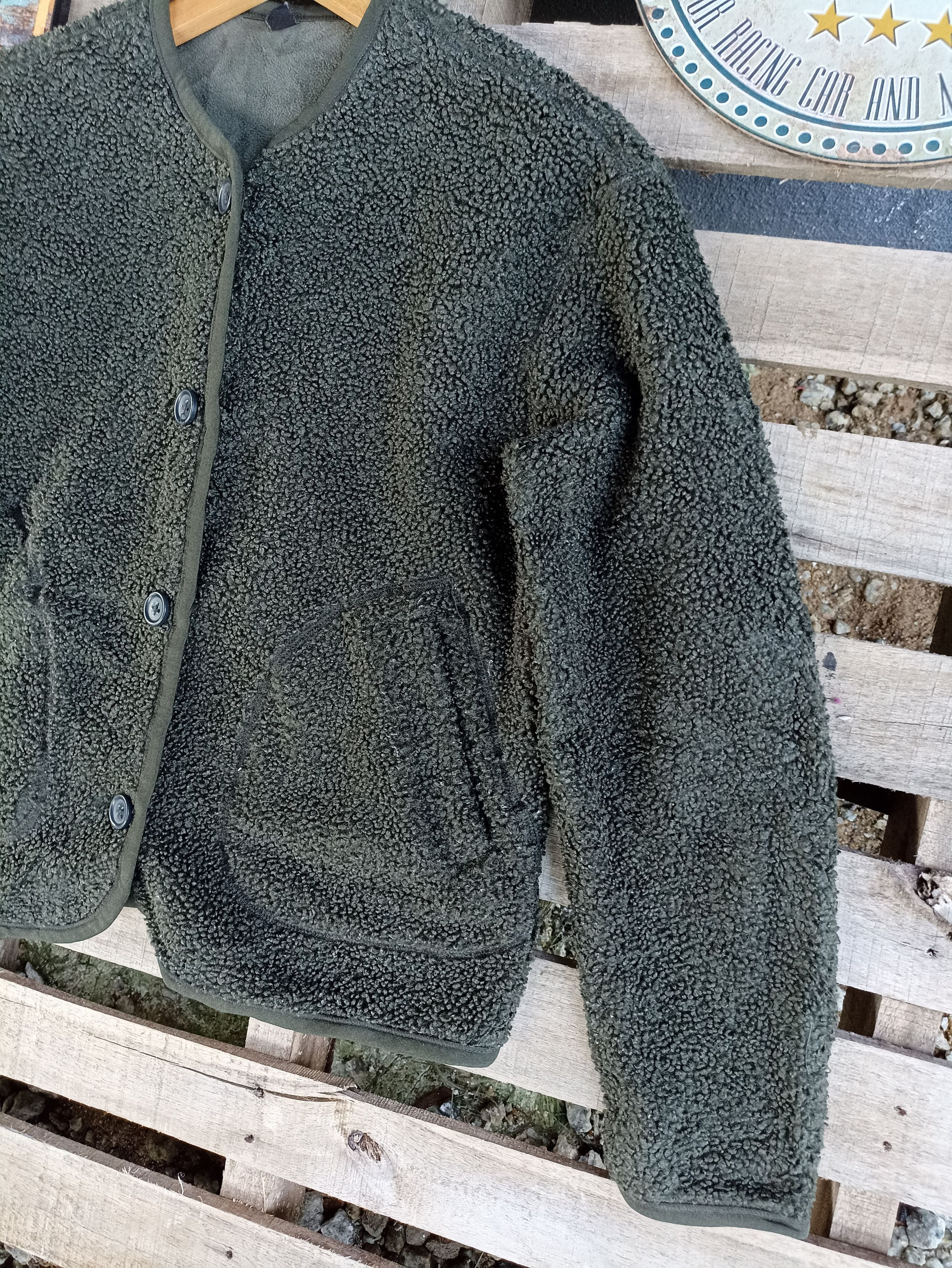 Japanese Brand × Uniqlo Uniqlo Bulky Fleece Cardigan Button Up Size M / US 6-8 / IT 42-44 - 2 Thumbnail