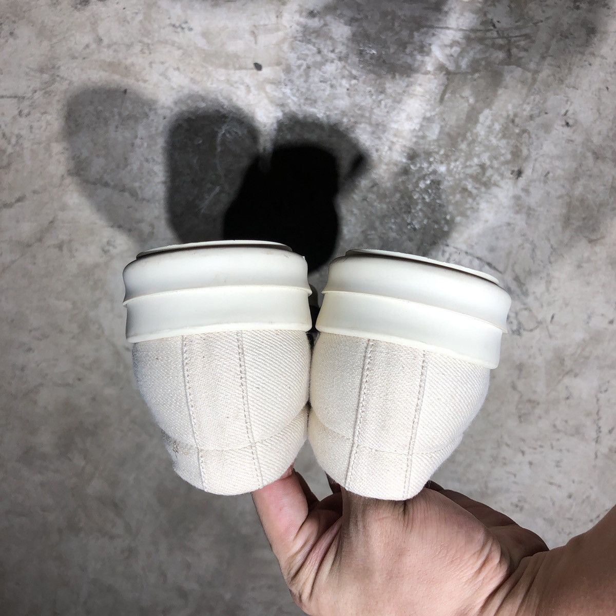 Rick Owens Drkshdw Ramones low duct tape sneakers Size US 5 / EU 37 - 11 Thumbnail