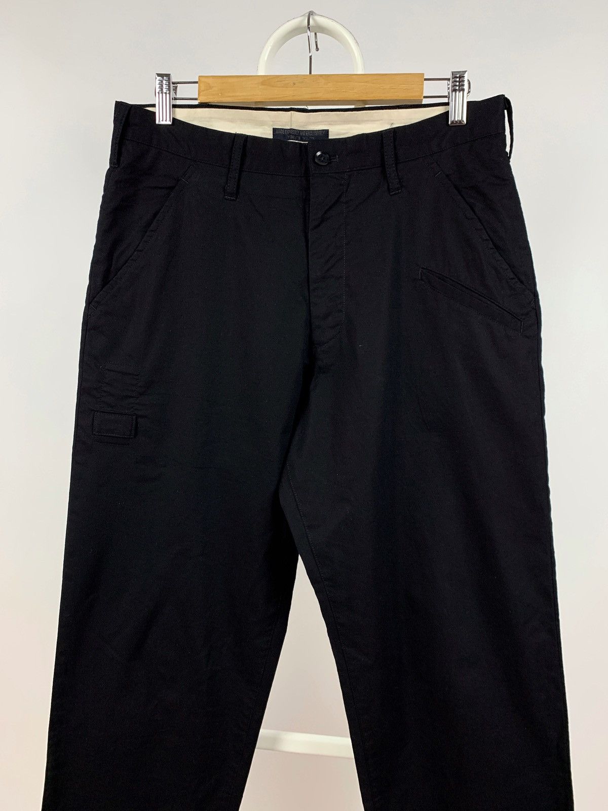 Yohji Yamamoto Yohji Yamamoto Cropped Regulation Black Pants Size US 30 / EU 46 - 12 Thumbnail
